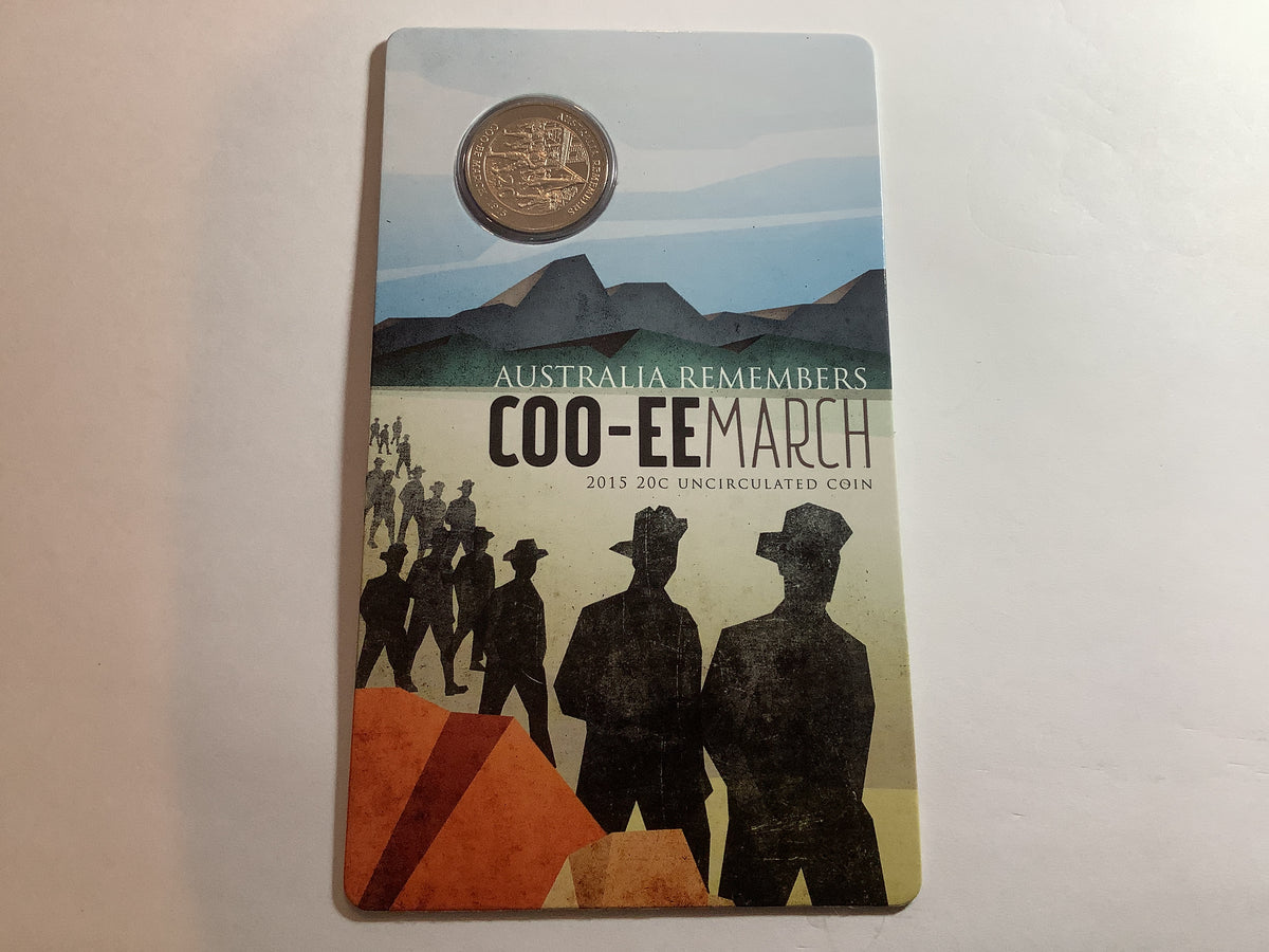 2015 20c Australia Remembers Coo-ee March