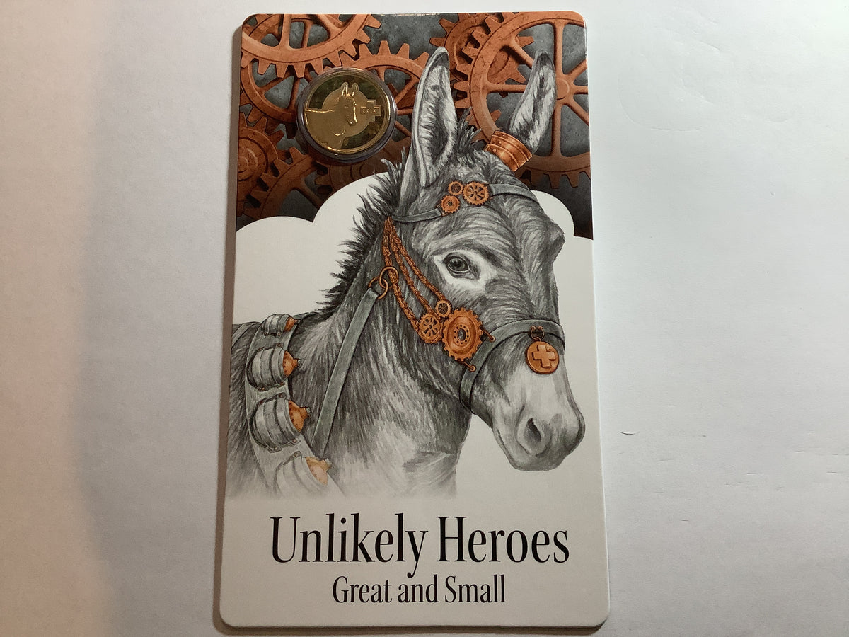 2015 $1 Unlikely Heroes Great and Small. Murphy The Donkey
