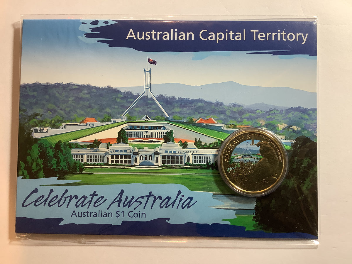 2009 $1 Celebrate Australia. Australian Capital Territory