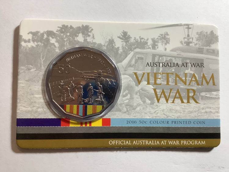 2016 50c Australia at War Vietnam War