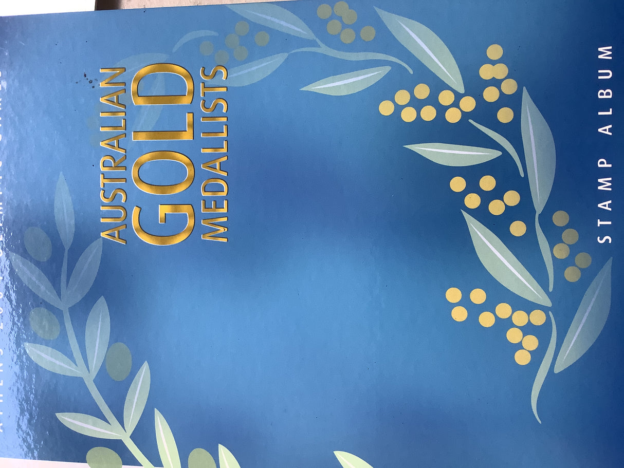 2004 Athens Olympic Games Australian Gold Medallist Stamp Album