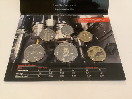 2014 Six Coin Mint Set Special Edition. Featuring Hypermetallic  $1.