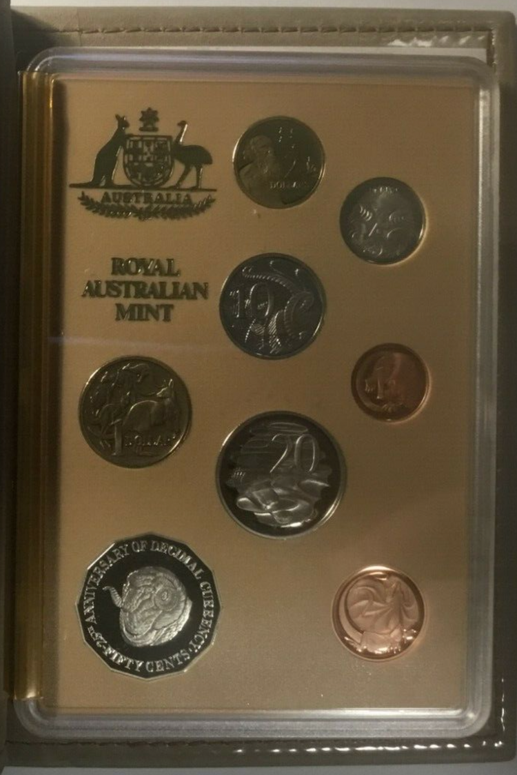 1991 Royal Australian Mint 8 Coin Proof Set.
