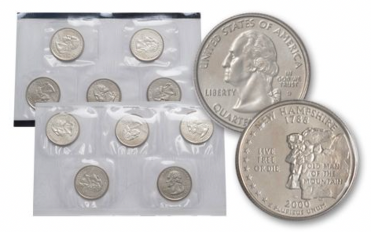 2000-PD United States Mint Uncirculated Coin Set.