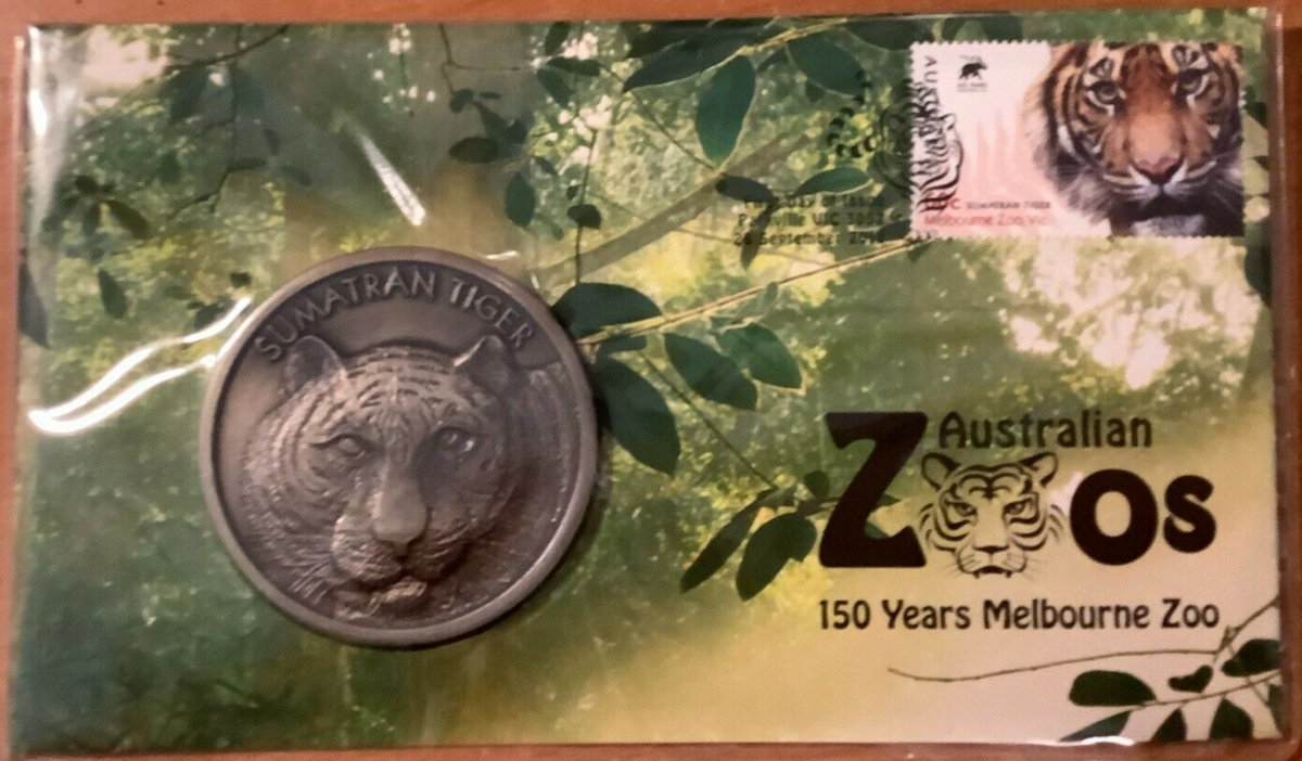 2012 Australian Zoos. 150 Years of Melbourne Zoo. Ensleigh Coins