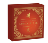 2022 Year of the Tiger $1 Opal 1oz Silver Proof Coin.