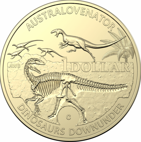 2022 $1 Mintmark and Privy Mark Uncirculated Coin Set Dinosaurs Down Under