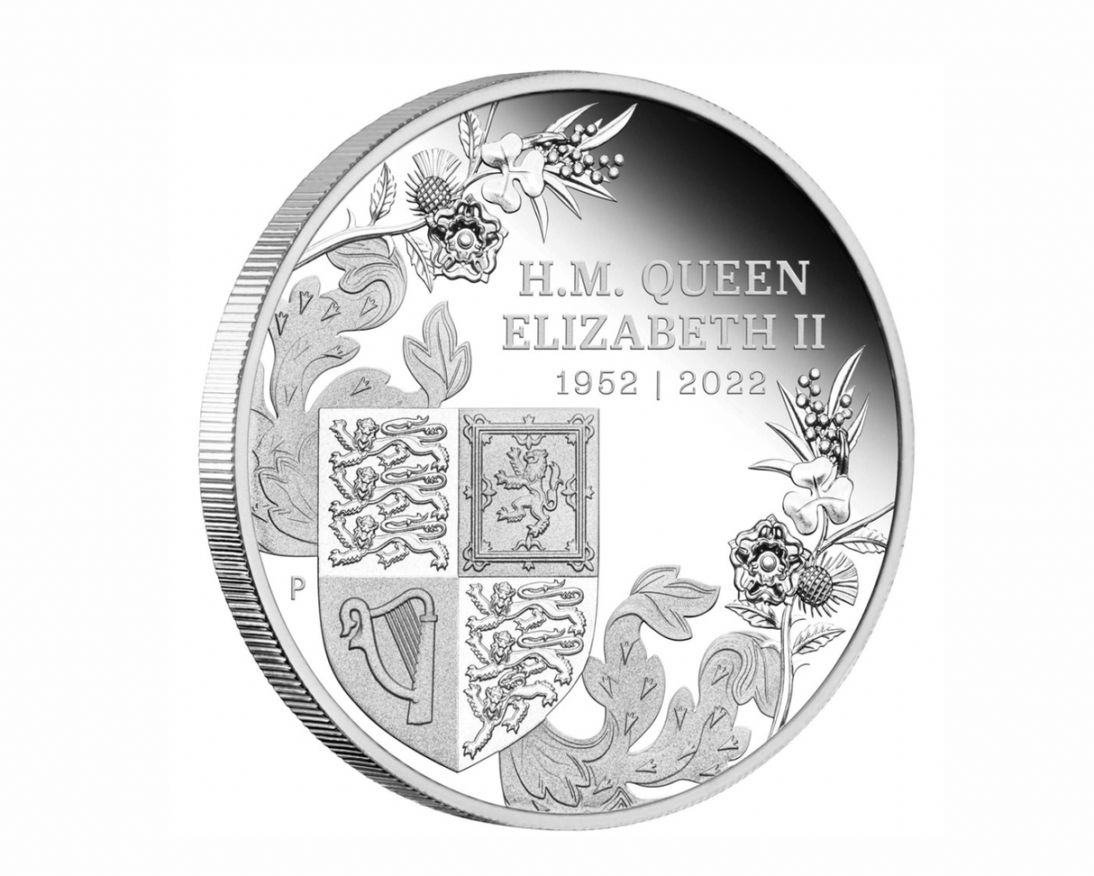 2022 The Queen's Platinum Jubilee 1oz Silver Proof Coin