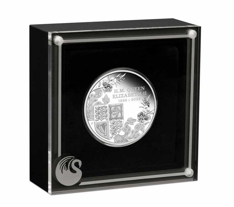 2022 The Queen's Platinum Jubilee 1oz Silver Proof Coin