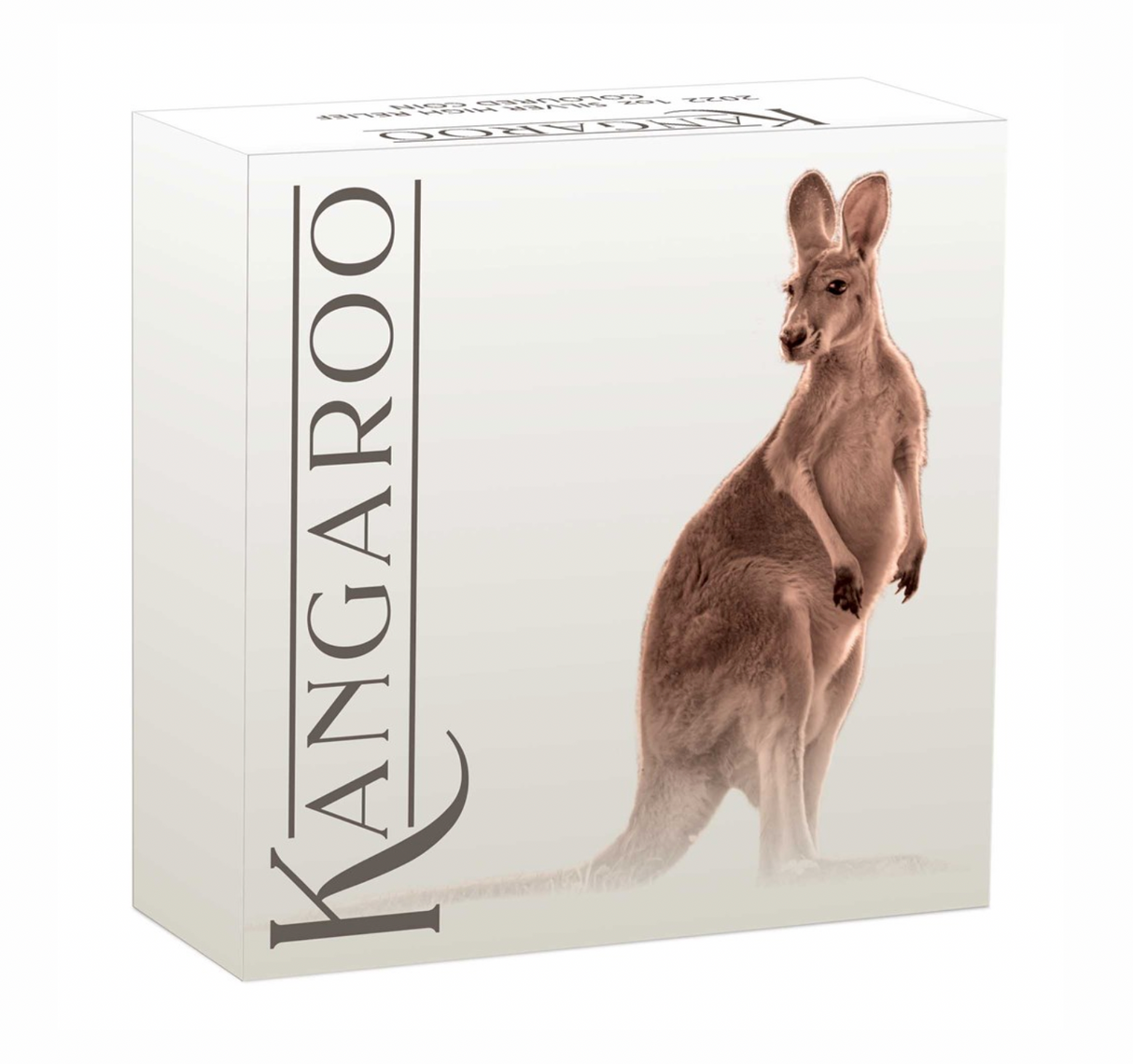 2022 Australian Kangaroo 1oz Silver Proof High Relief Coloured Coin