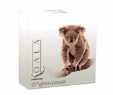 2022 Australian Koala 15th Anniversary 3oz Silver Proof Gilded Coin