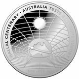 2022 Wallal Centenary Australia Tests Einstein's Theory - $5 1oz Silver Domed Proof Coin