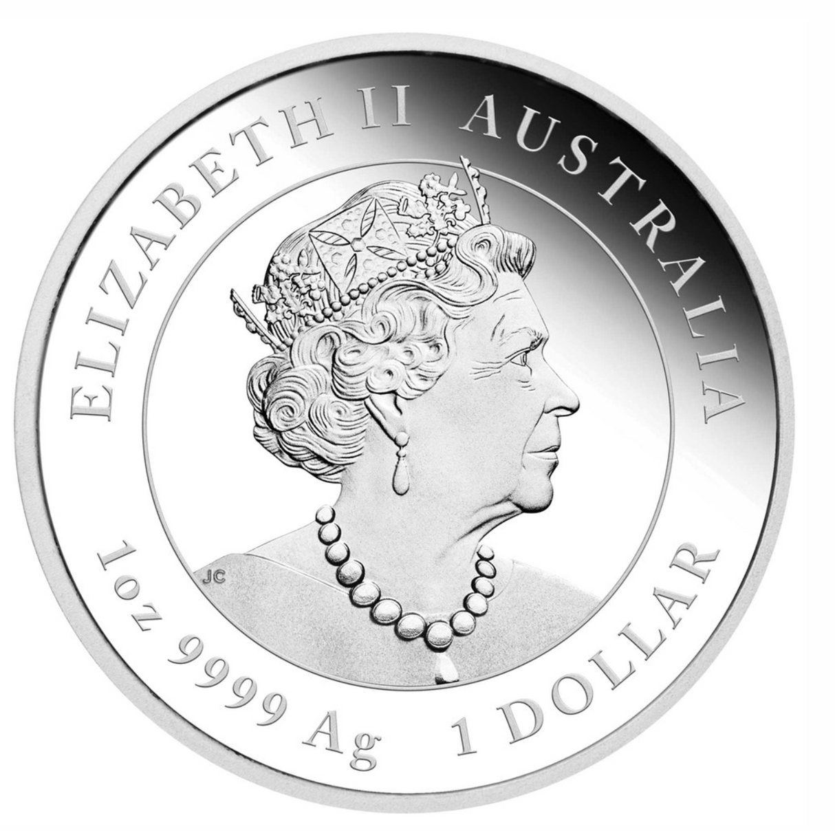 2023 Year of the Rabbit 1oz Silver Proof Coloured Coin