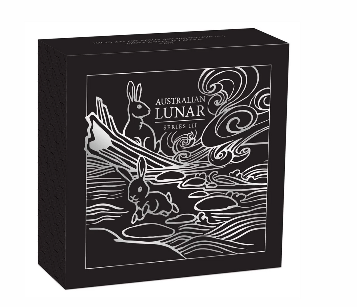 2023 Australian Lunar Series III Year of the Rabbit 1oz Silver Proof High Relief Coin