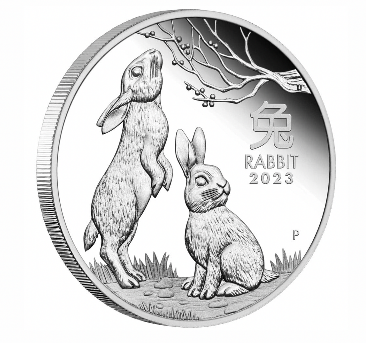 2023 Australian Lunar Series III Year of the Rabbit 1oz Silver Trio